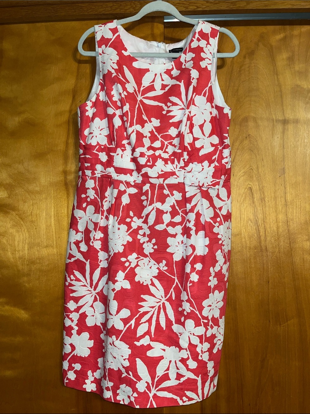 New Directions Beautiful Coral Floral Dress